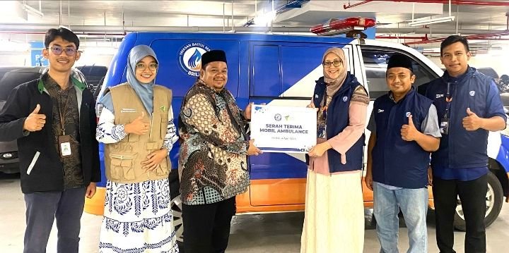 YBM BRILiaN dan DD Waspada Serah Terima Ambulance Untuk Layani Mustahik