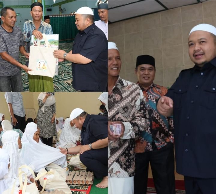 Bupati Tapsel Serahkan Bantuan dan Zakat Mal Ke BKM Babussalam, Al-Amal dan Al-Ikhlash