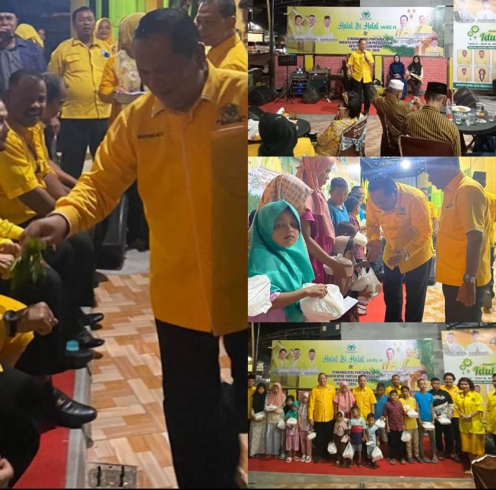 Tepung Tawari 10 Kader Golkar Lolos DPRD Padangsidimpuan 2024