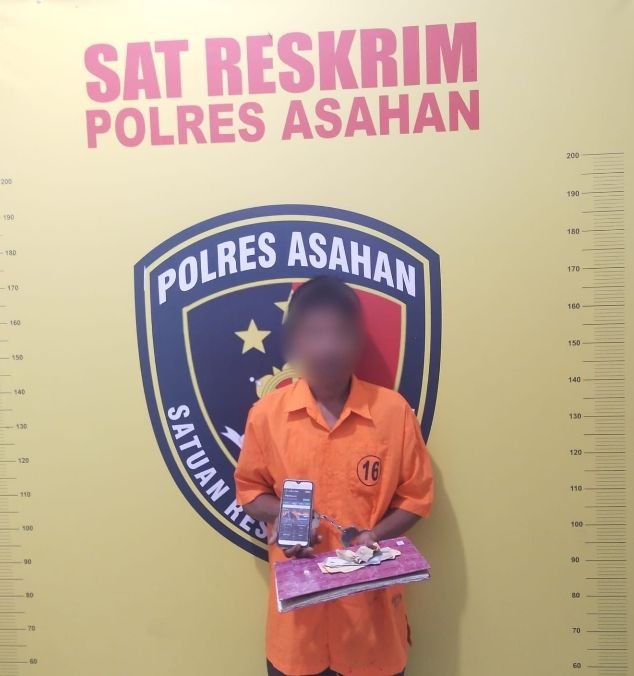 Nekat Jual Togel, Pria di Tangkap Personil Unit Jatanras Polres Asahan