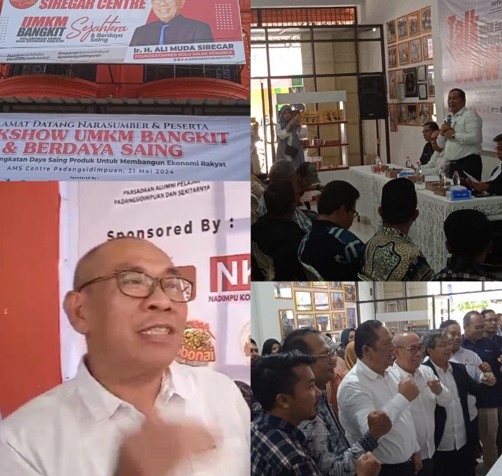 Ali Muda Siregar Gelorakan UMKM di Padangsidimpuan "Siap Berdaya Saing"