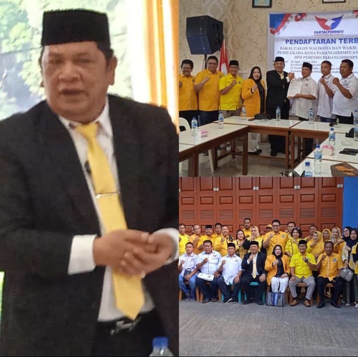 Perindo Siap Dukung penuh Irsan Efendi Nasution Maju Sebagai Calon Walikota Padangsidimpuan 2024-2029