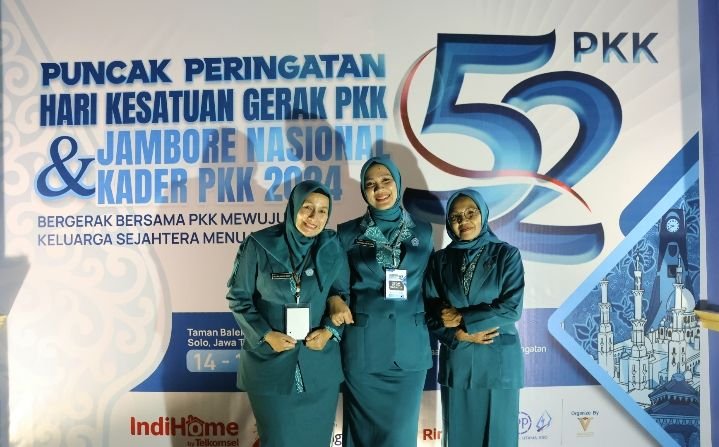 Rosalina Dolly Pasaribu Hadiri Malam Puncak Peringatan HKG PKK Ke-52 di Solo