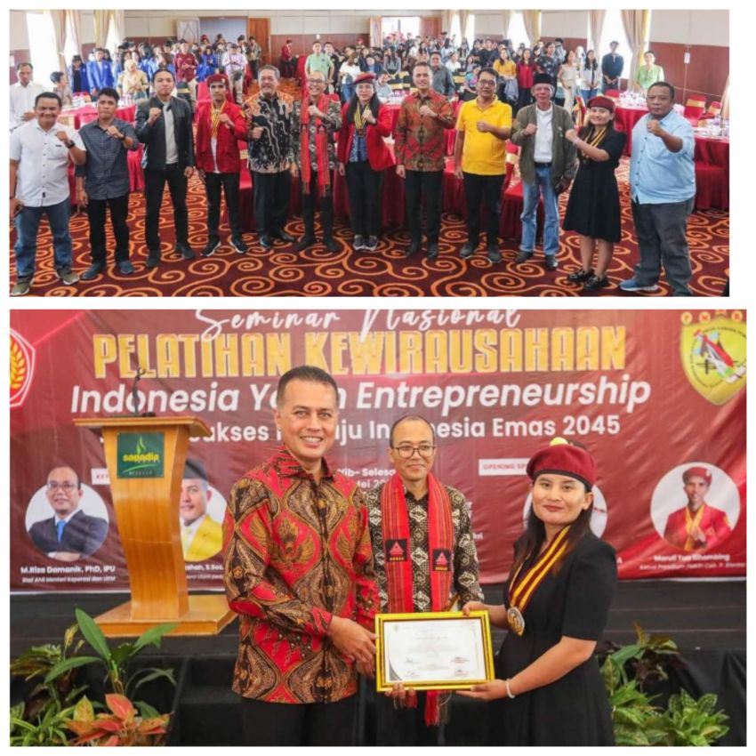 Ijeck Ajak PMKRI Kembangkan Potensi Daerah dengan Berwirausaha