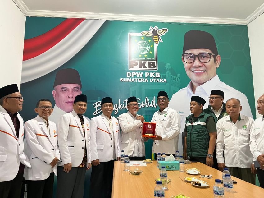 DPW PKB Sumut Bertemu DPW PKS Sumut,  mantapkan kerjasama