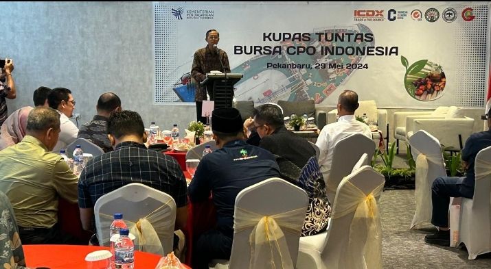 ICDX dan Bappebti Sosialisasikan Bursa CPO di Pekanbaru