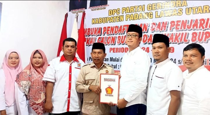 Bangun Koalisi Partai,Sosok Iqbal Harahap dengan Semangat MUDA Daftar di Gerindra Paluta