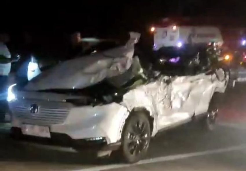 Tabrakan Maut di Tol Penumpang Tewas, Sopir Selamat