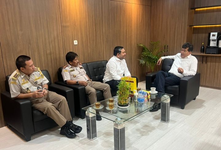 Bupati Pakpak Bharat Kunjungi Kantor Badan Karantina Indonesia di Jakarta