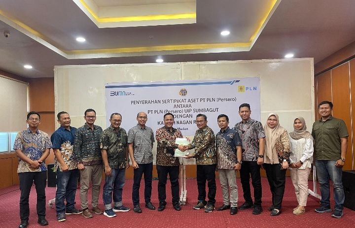 Care For Asset, PLN Kembali Terima 29 Sertipikat Tapak Tower SUTT 150 kV Nagan Raya-Blang Pidie