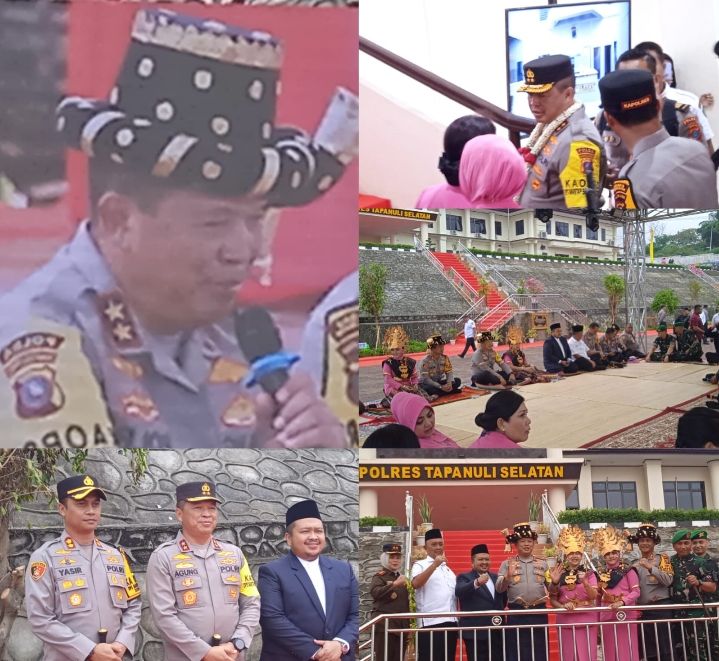 Kunker Kapolda Sumut ke Mako Polres Tapsel, Irjen Pol Agung : Rasa Keadilan harus diberikan ke Masyarakat