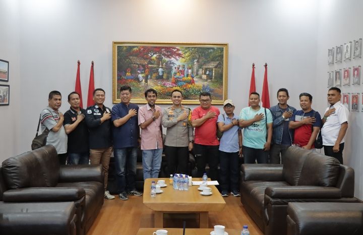 Kapolres Asahan Minta SMSI Bersinergi Bangun Daerah Dengan Berita Positif