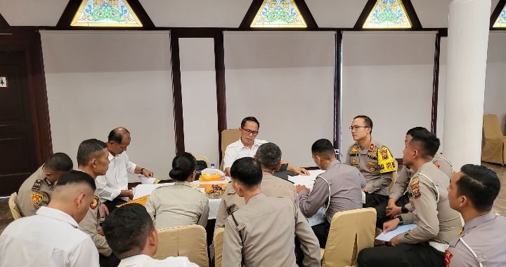 Polres Asahan Menghadiri Audit PNBP dan BLU oleh Itwasum Polri Tahun 2024 Pada Polda Sumut
