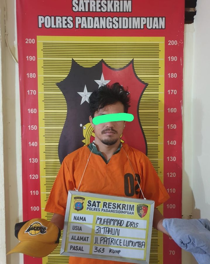 Larikan uang 15 juta lebih, Pencurian Ice Cream Diamond di Padangsidimpuan Berhasil Diungkap