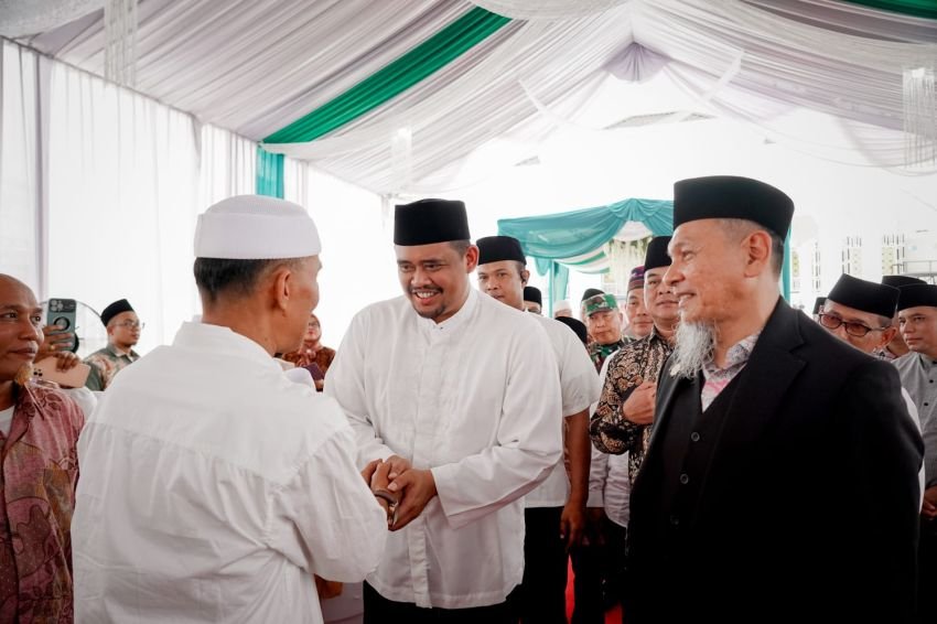 Terima Kasih Atas Doa dan Dukungan Ulama, Bobby Nasution : Pembangunan Wujudkan Indonesia Emas 2045