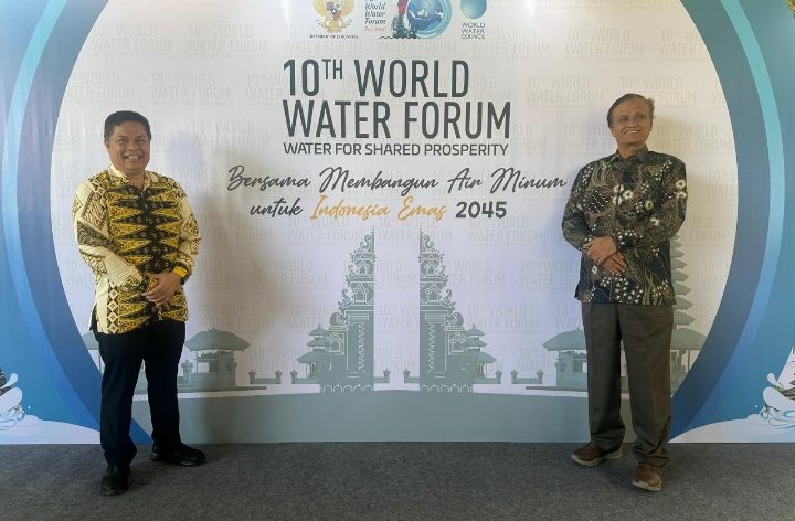 Wabup Bersama Kadis PUPR Pakpak Bharat Hadiri Diskusi Forum Air Dunia