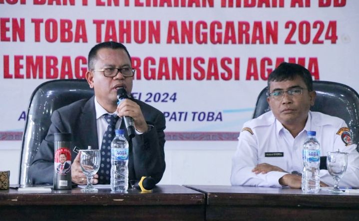 Sosialisasi dan Penyerahan Hibah APBD Untuk Lembaga atau Organisasi Agama