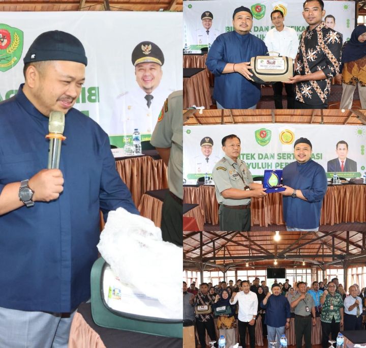 Bupati Dolly Pasaribu Buka Bimtek dan Sertifikasi di Aek Sabaon Tapsel