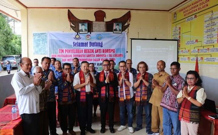 Bupati Toba Apresiasi Penyuluhan Hukum Anti Korupsi di Kecamatan Silaen