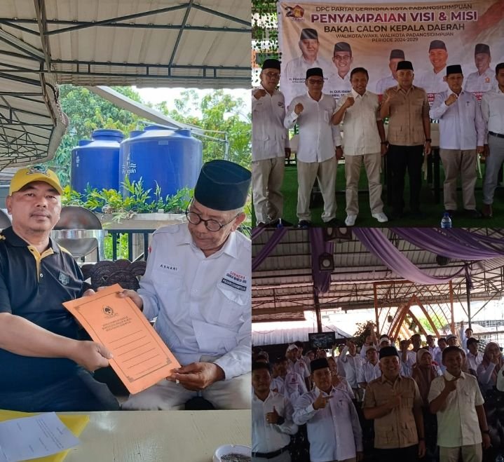 Bukan Mahar Tapi Biaya Operasional,Elektabilitas dan Popularitas juga Menjadi Prioritas Gerindra Padangsidimpuan