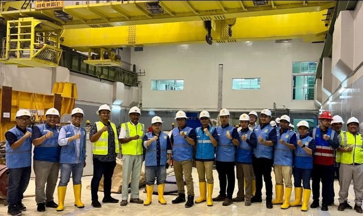Gelar Site Visit, EVP MKS dan GM UIP SBU Tinjau Proyek PLTA Asahan 3