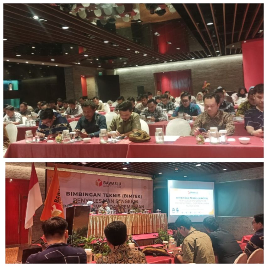 Perkuat Pemahaman Dalam Penyelesaian Sengketa Pilkada, Bawaslu Prov. Sumut Gelar Bimtek