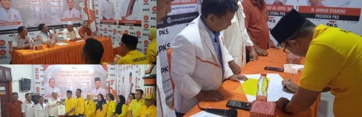 Irsan Efendi Nasution Daftar ke PKS, Partai Golkar Padangsidimpuan Ambil Langkah Strategis