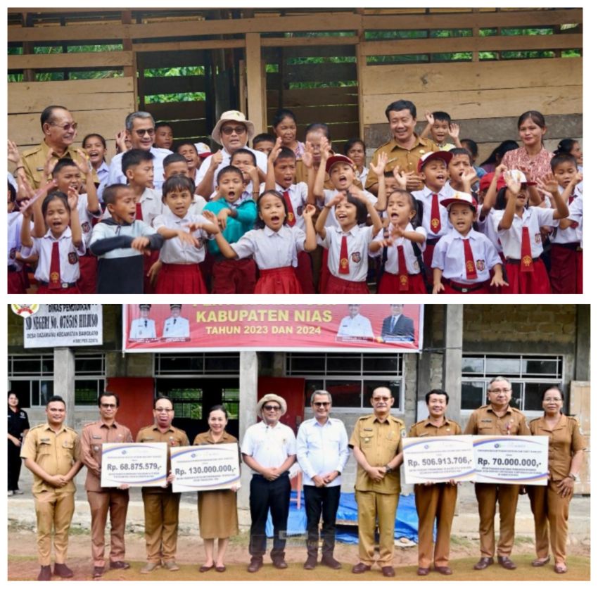 Dukung Peningkatan Kualitas Pendidikan, Bank Sumut Salurkan CSR Kepada Pemkab Nias