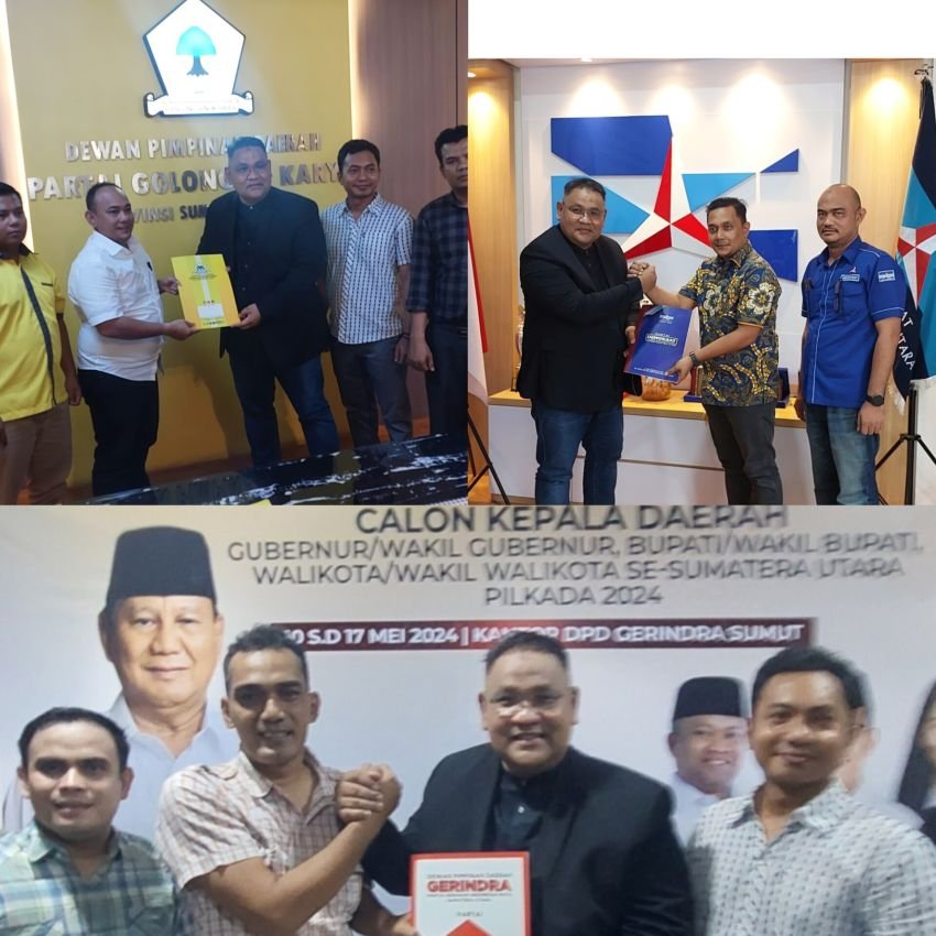 Ceo RMOL Teguh Santosa Daftar Cagub Pilkadasu
