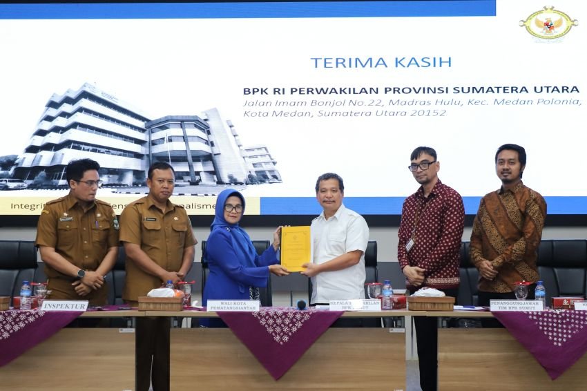 BPK Exit Meeting Periksa Laporan Keuangan Pemko Siantar