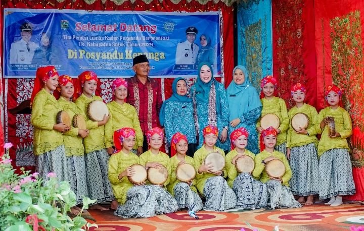 Penilaian Lomba Kader Posyandu Berprestasi Tingkat Kabupaten Solok.