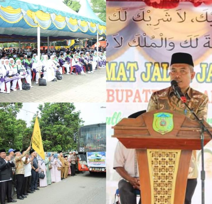 Pemkab Palas Lepas 276 Jama'ah Haji untuk kloter 10 Tahun 2024