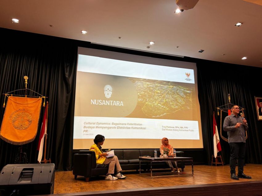 Otorita Ibu Kota Nusantara Sosialisasikan Pentingnya Komunikasi Lintas Budaya di IKN Pada PRAction 2024