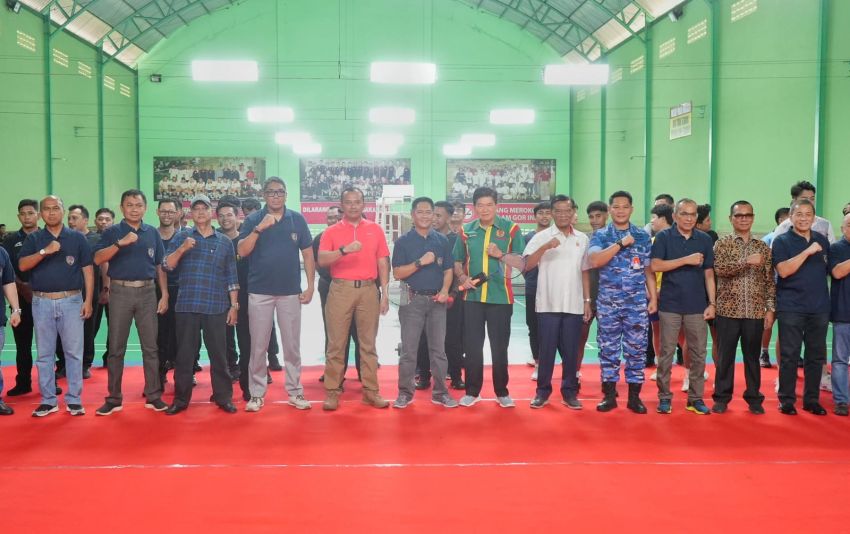 Walikota Medan Apresiasi Digelarnya Turnamen Bulutangkis Piala Dankosek I Cup Tahun 2024
