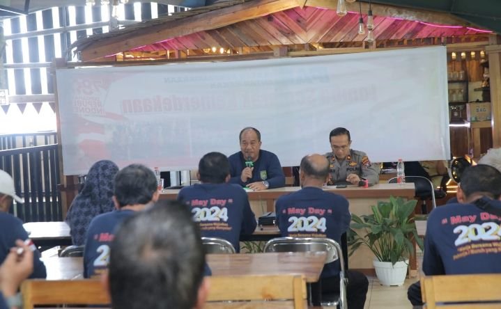 Wakil Bupati Asahan Ikuti Ramah Tamah dengan Serikat Buruh se-Kabupaten Asahan