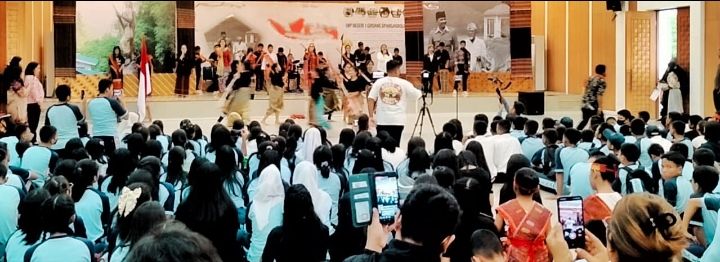 SMP Negeri 1 Girsang Sipangan Bolon, Gelar Karya P5, Angkat Sejarah Pengasingan Soekarno di Kota Tourist Parapat