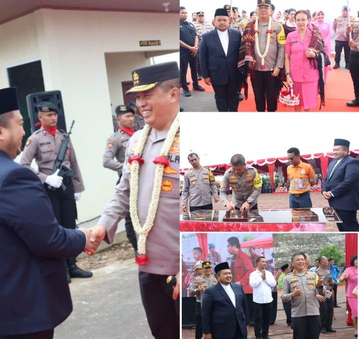 Bupati Dolly Pasaribu dan Forkopimda Sambut Kedatangan Kapolda Sumut Dalam Rangka Kunker dan Syukuran Mapolres Tapsel
