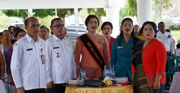 PAUD Jadi Pondasi Pembangunan SDM, 96 Bunda PAUD Dikukuhkan di Kabupaten Toba