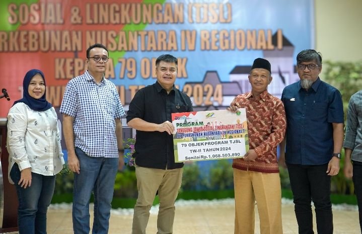 PTPN IV Regional 1 Konsisten Jalankan Program TJSL Triwulan II 2024