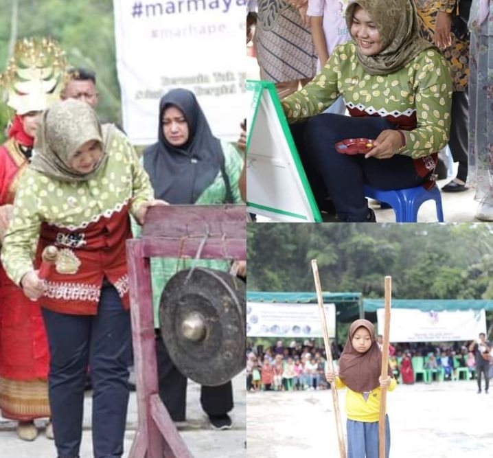 Wabup Madina hadiri Launching Festival Permainan Leluhur, Atika Nasution : Ini Banyak Manfaat