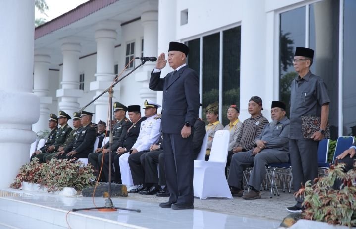 Bupati Asahan Pimpin Upacara Hari Kelahiran Pancasila