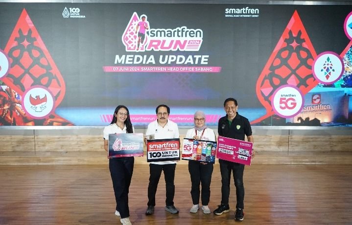 Smartfren Run 2024 Wujudkan Gaya Hidup Sehat untuk Masyarakat Indonesia