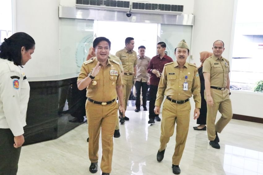 Pimpin Apel Terakhir Bersama ASN dan Staf, Pj Gubernur Sumut Hassanudin Beri Pesan Ini