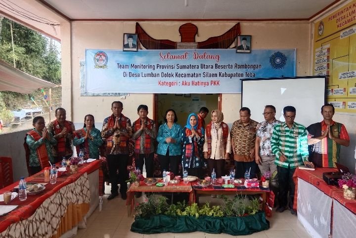 Lumban Dolok, Desa di Silaen ini Wakili Toba Lomba PKK Kategori Aku Hatinya PKK