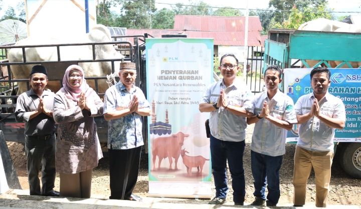 5 Kecamatan di Tapsel dapat Sapi Kurban Brahman dari NSHE,Ini Lokasinya