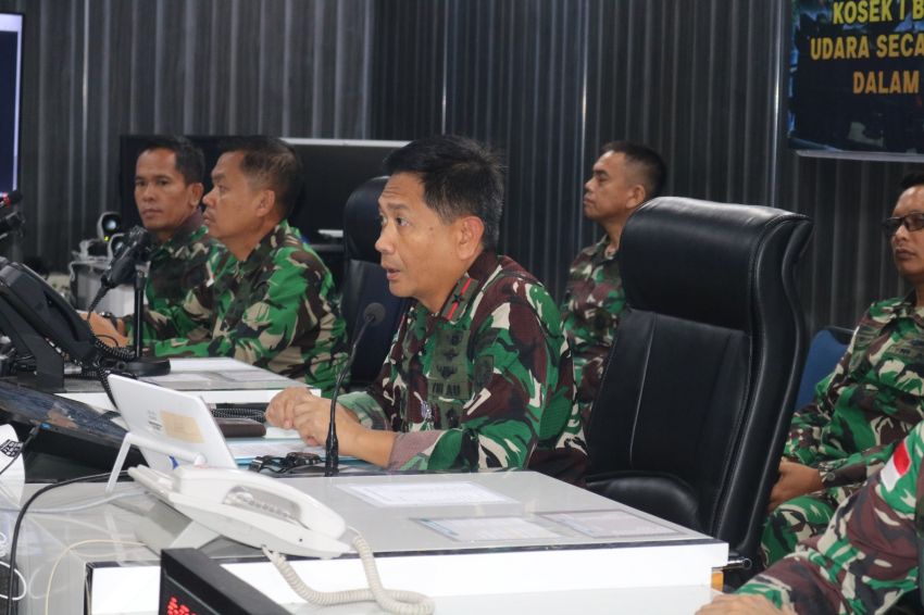 Komandan Kosek I Medan Resmi Tutup  Latihan Hanud Cakra C-24 TA 2024
