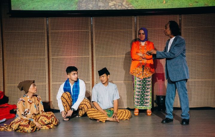 Galeri Indonesia Kaya Hibur Penikmat Seni Dengan Pertunjukan Seribu Akal Si Gede Boong Oleh Sinar Norray dan Mandra