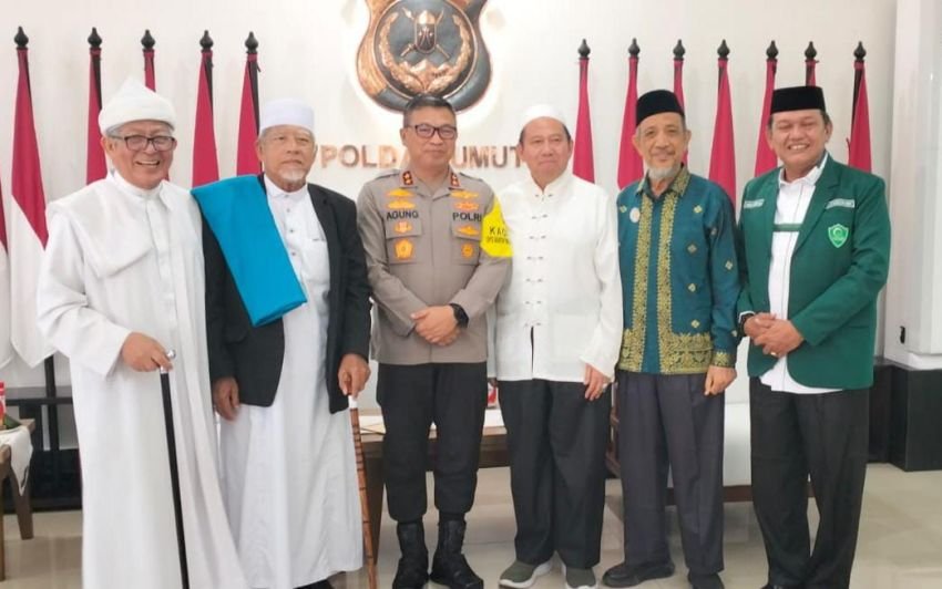 Kapoldasu Terima Tiga Ulama Sumut, Lahan Al-Washliyah Ikut Dibicarakan