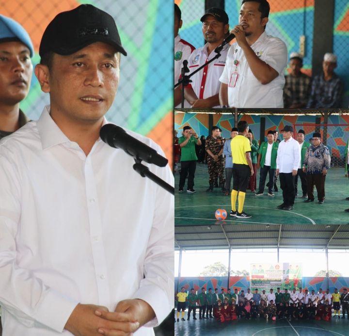 Pj Bupati Paluta Buka Turnamen Futsal Ansor Cup 1 PC,l