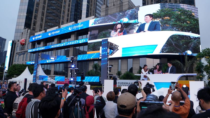 Maksimalkan Visibilitas, City Vision Hadirkan LED Ikonik di Gedung Bursa Efek Indonesia